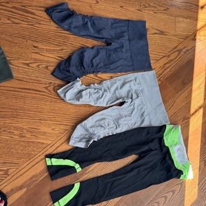 Lululemon Leggings - Black, Gray, and Blue